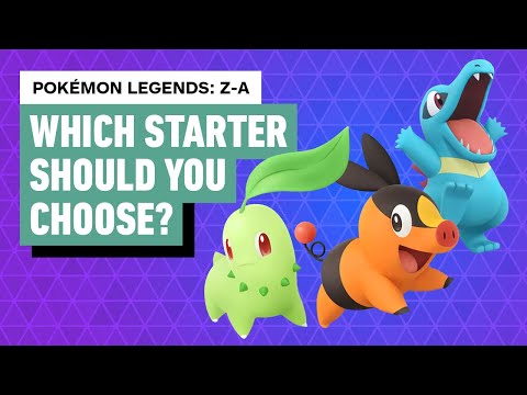 Pokemon Legends: Z-A - Which Starter Should You Choose?