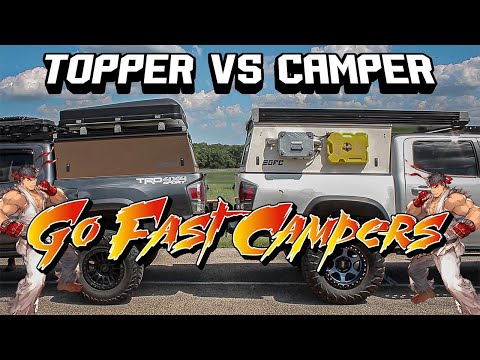 GFC Camper Vs. GFC Topper with RTT On Tacoma - Comparison & Review