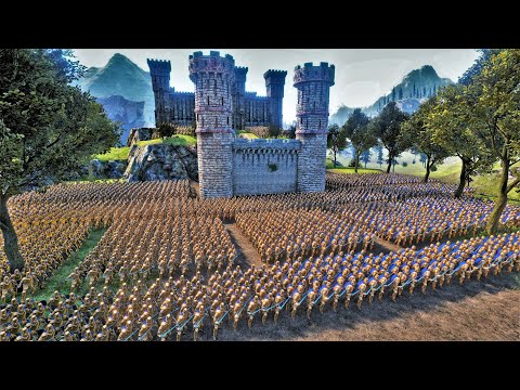 Soul Tyrants Lay Siege to Realm of Golden Knights - Ultimate Epic Battle Simulator | UEBS