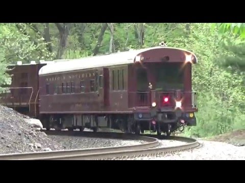 NS Research Train @ Ramsey, VA on 5/3/16 with Horn Show!!!