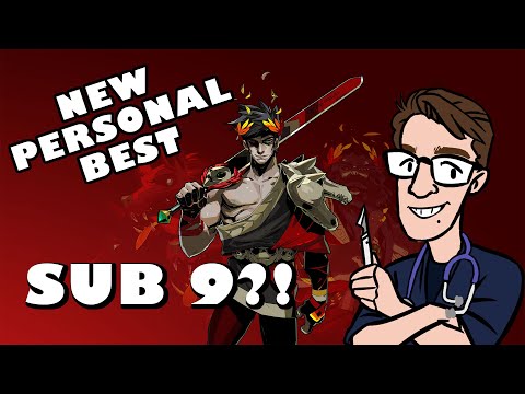 SUB 9 MINUTE RUN! - New PB on Hades - 8:30 Any%