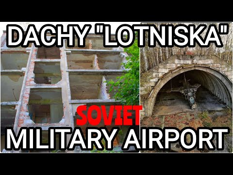 Opuszczone Radzieckie Wojskowe Lotnisko Kluczewo Stargard . Zimna Wojna, pozostałości po Garnizonie