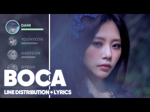 Dreamcatcher - BOCA (Line Distribution+Lyrics Color Coded) PATREON REQUESTED