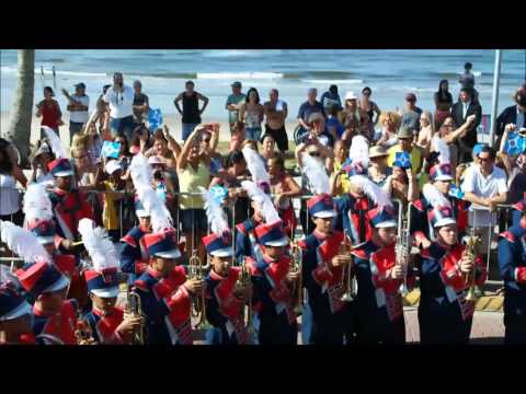 Desfile da BAMIT 484 anos de  Itanhaém.