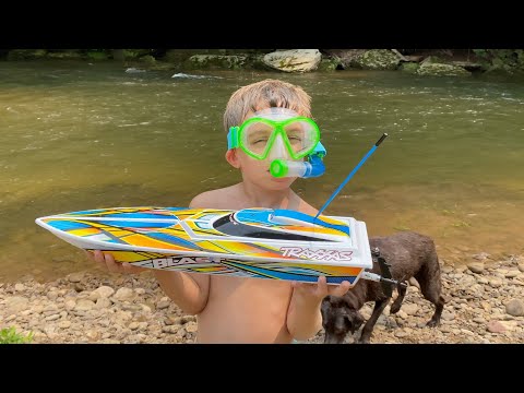 Taking Our New RC Boat Camping | Guys Week Day 2