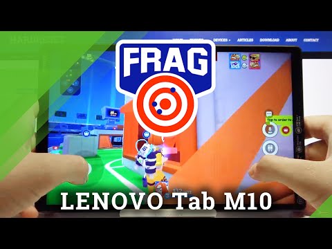 FRAG Pro Shooter on LENOVO Tab M10 - Gaming Quality Test