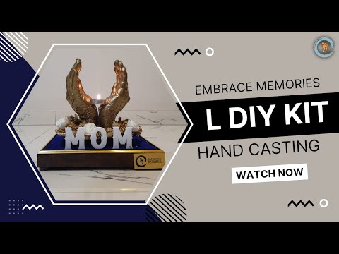 Embrace Memories L DIY Hand Casting Kit Tutorial | How To Do Hand Casting