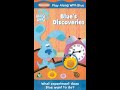 Opening Closing To Blue S Clues Blue S Discoveries UK VHS 2001