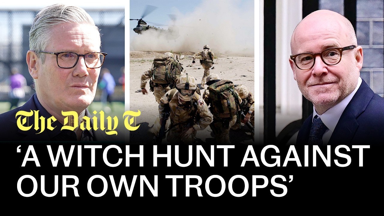 Starmer's Attorney General Lord Hermer in dock for hounding innocent British soldiers| The Daily T
