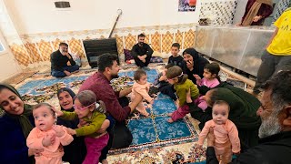 Download lagu The reaction of the rural Peren family on a rainy and war-filled day 🌧️⚔️🏡😢 mp3