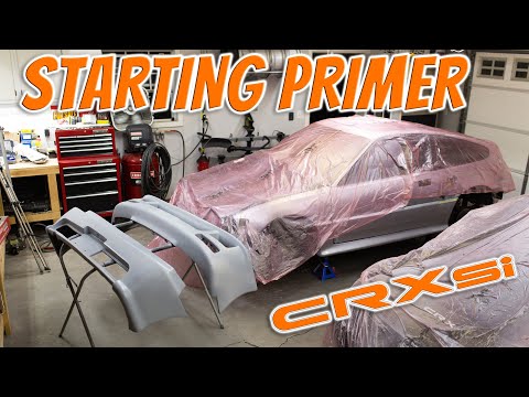 1989 CRX Rescue Part 12 - Primer