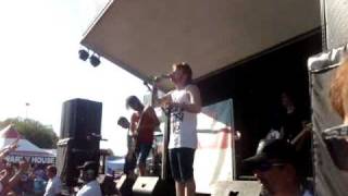 EMAROSA Live Truth Hurts While Lying On Your Back @ Warped tour 2010 Phoenix AZ