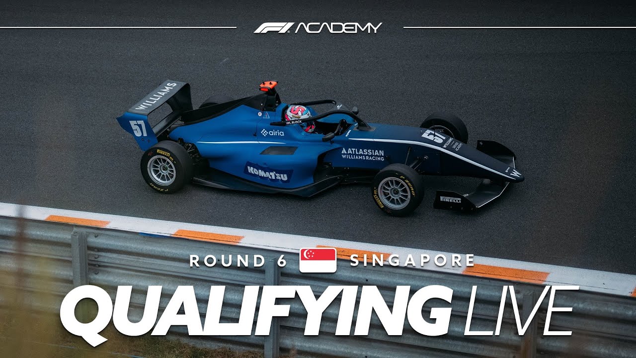 LIVE: Qualifying | Singapore 2025 | F1 Academy