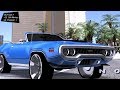 1972 Plymouth GTX Cabrio для GTA San Andreas видео 1