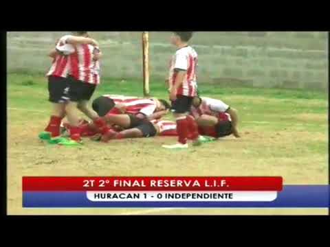 Futbol IAC: Final Vuelta Div. Reserva: Huracan 1 Vs Independiente 3 - 08/07/2018