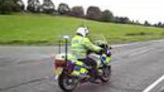 preview picture of video 'Police Motorbike Road Closure'