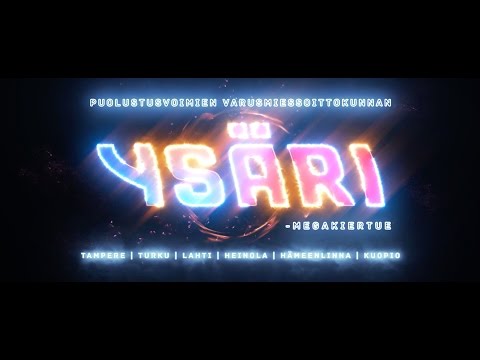 Varusmiessoittokunnan YSÄRI-megakiertue 2016