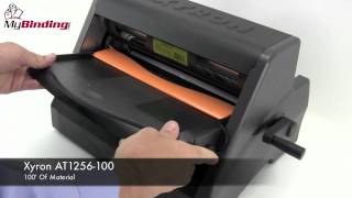 Xyron 1255 Roll Laminator: AT1256, 100ft Repositional Adhesive Refill Cartridge Demo Video