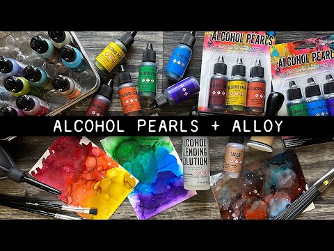 Tim Holtz Alcohol Pearls + Alloy