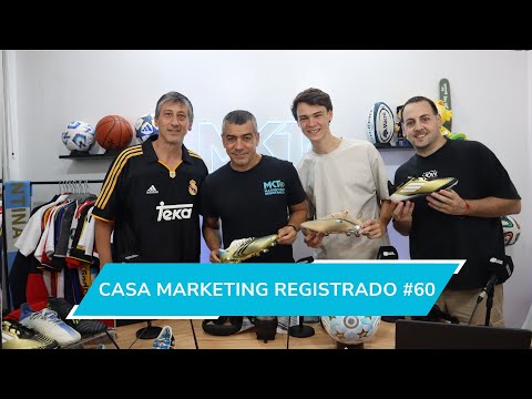 LOS BOTINES DE MESSI Y MARADONA CON MARCELO BOTINES EN CASA MARKETING REGISTRADO - PROGRAMA #60