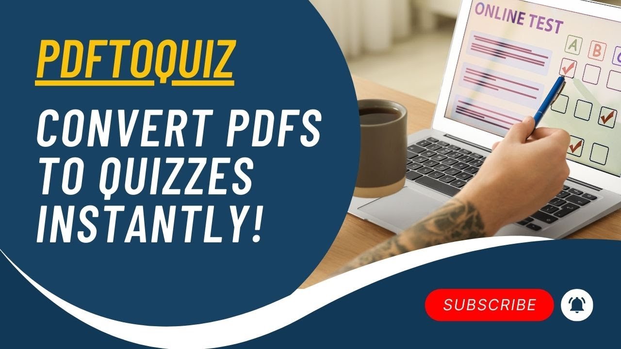 How to Generate Quizzes from PDFs | PDFtoQuiz AI Tool for Students and Teachers