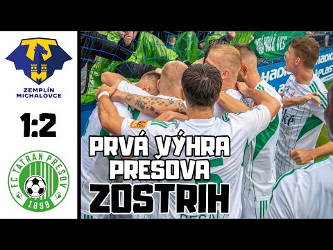 ZEMPLÍN MICHALOVCE VS TATRAN PREŠOV • 1:2 • ZOSTRIH • PRVÁ VÝHRA PREŠOVA • NIKÉ LIGA 2025/26