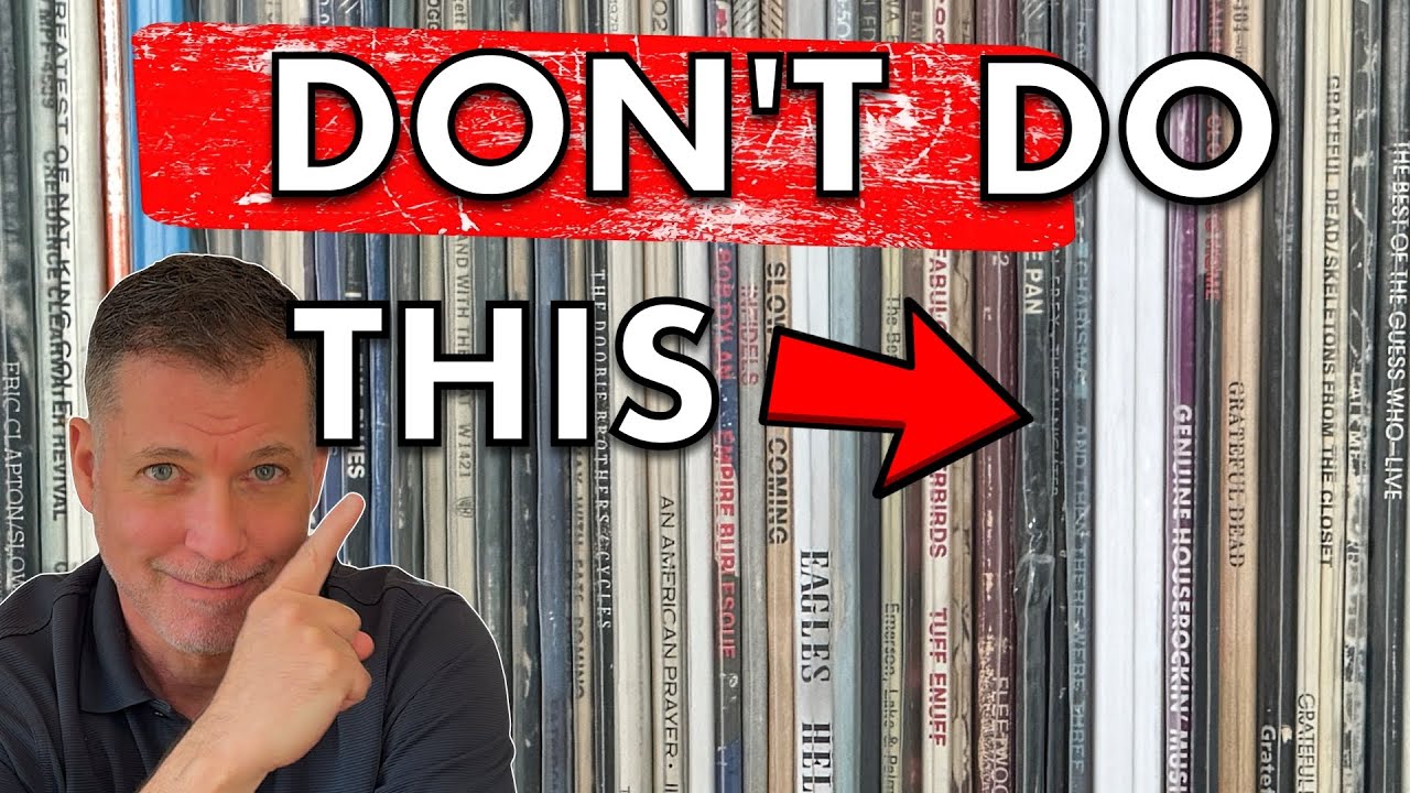 Vinyl Record Storage MISTAKES