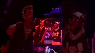 Chris Brown Brings Out Davido on Stage