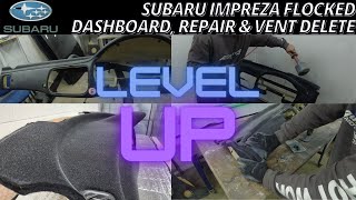 Subaru Impreza Dashboard Vent Delete & Flocking