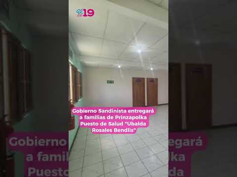 Gobierno Sandinista entregará a familias de Prinzapolka Puesto de Salud "Ubalda Rosales Bendlis"