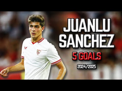 Juanlu Sánchez - All 5 Goals for Sevilla FC - 2024/2025