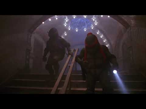 Teenage Mutant Ninja Turtles II (1991) - Turtles  New Home Scene (HD)