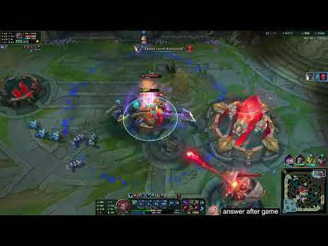 Trundle's a crazy split pusher