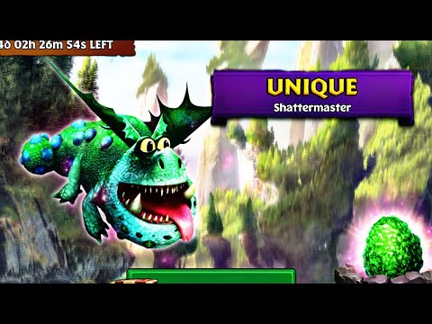 SHATTERMASTER Max Level 150 Titan Mode - Unique Gronckle - Dragons:Rise of Berk