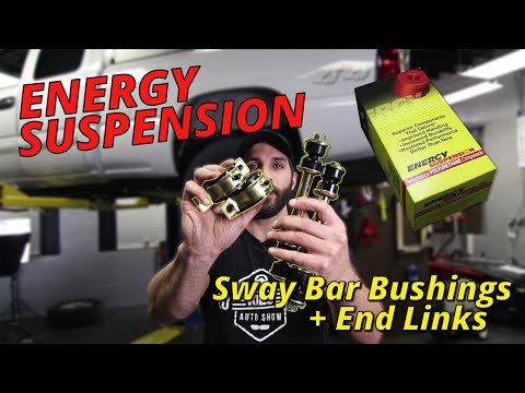 How to Replace Sway Bar End Links and Bushing ALL TRUCKS - Energy Suspension Polyurethane Silverado