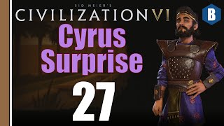 CIVILIZATION 6 - Persia (Deity) - Cyrus Surprise - Part 27 - NEW FRONTIER PASS (MODDED)