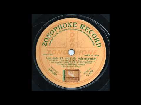 Das halte ich für nicht wahrscheinlich - Hermann Wehling