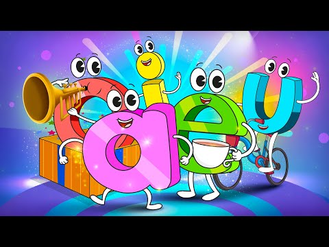 La Ronda de Las Vocales | Canciones Infantiles | Toy Cantando