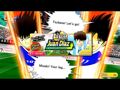 Paid Diaz Banner Step 1-5 Captain Tsubasa Dream Team