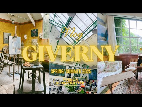 🇫🇷𝗖𝗹𝗮𝘂𝗱𝗲 𝗠𝗼𝗻𝗲𝘁'𝘀 𝗛𝗼𝗺𝗲 & 𝗚𝗮𝗿𝗱𝗲𝗻 💐Spring vs Summer Comparison🎨 Paris to Giverny Travel info | Café