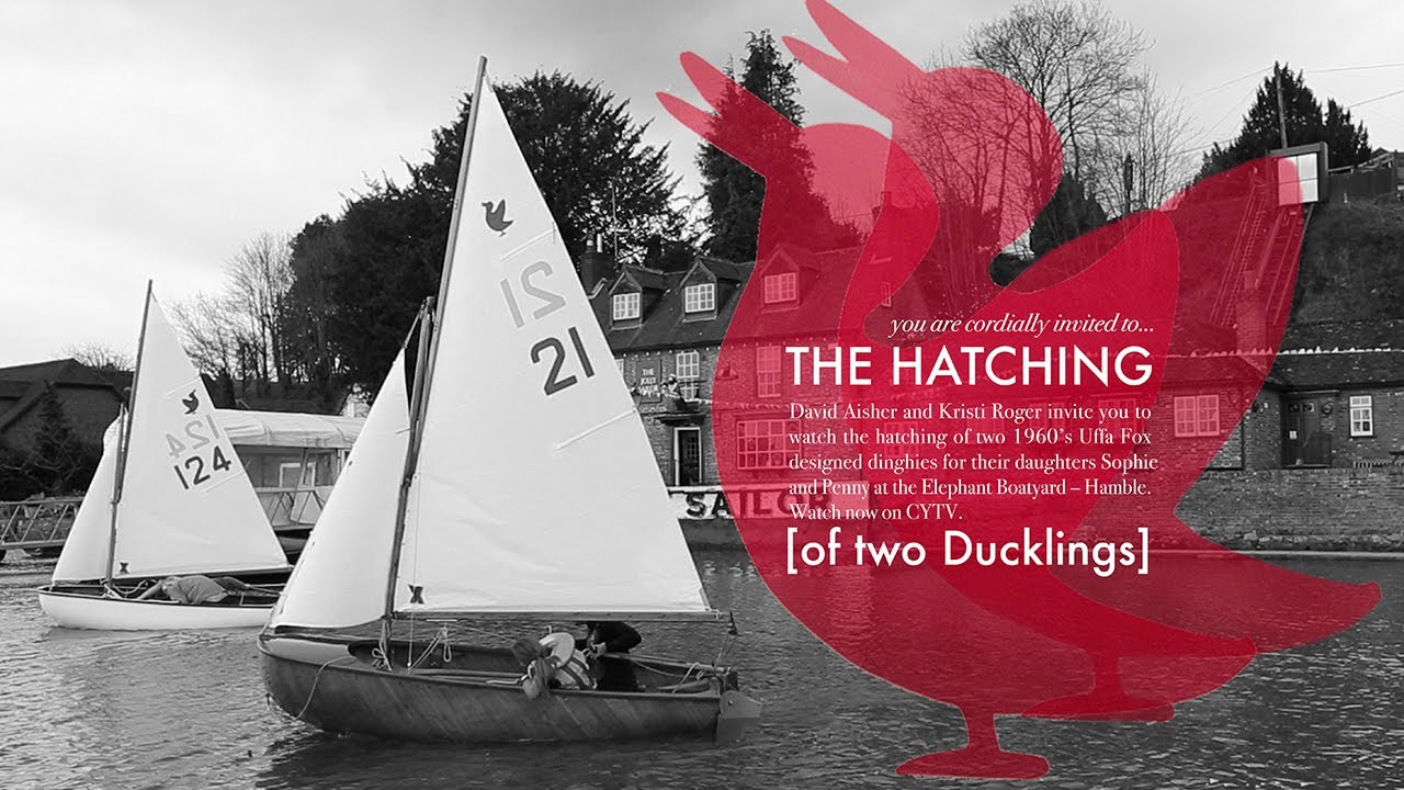 The Hatching [of two duckling dinghies]
