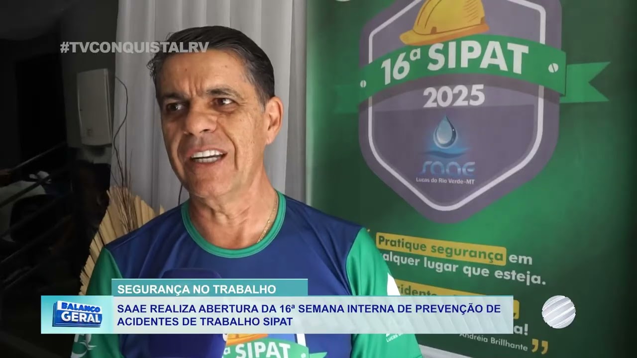 SIPAT reforça a importância da segurança e saúde do trabalhador em Lucas do Rio Verde