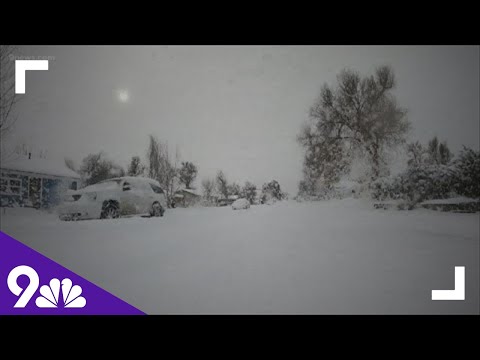 Snow creates slick roads across Colorado Wednesday