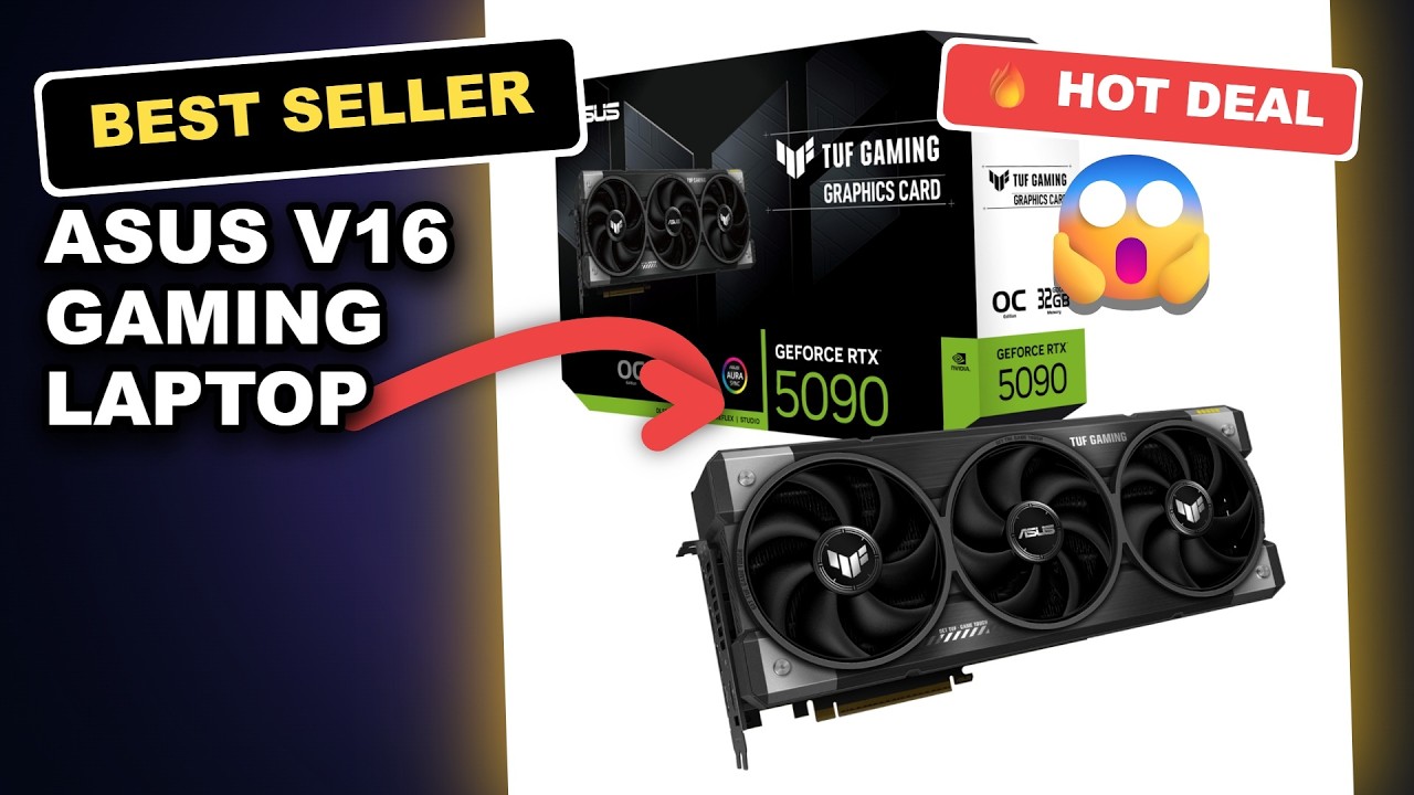 ASUS V16 Gaming Laptop Tested: Is This RTX 5070 Laptop Worth It in 2024?