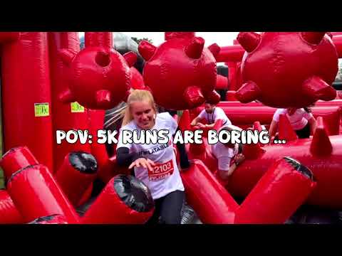 POV: 5k runs are boring ... #obstaclecourse #funrun