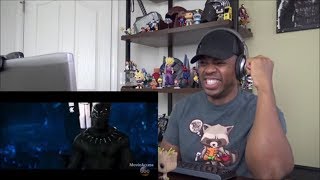 BLACK PANTHER - Movie Clip - Killmonger Vs T'Challa - REACTION!!!