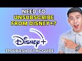 How To Unsubscribe From Disney Plus 2025 Method