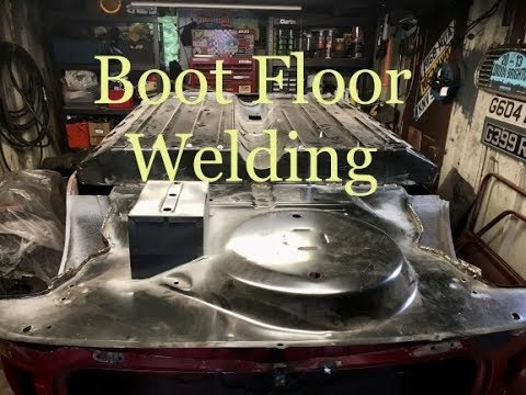 Classic Mini Restoration 1989 Episode 15 - Boot Floor Welding
