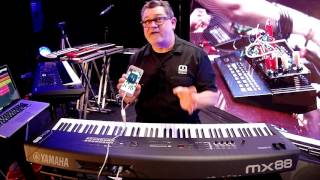 Video thumbnail for Yamaha MX88 Synthesizer In-Depth Demo by Synthtopia
