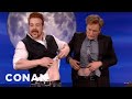WWE Champ Sheamus Body Slams Conan S Hair Into Shape CONAN On TBS